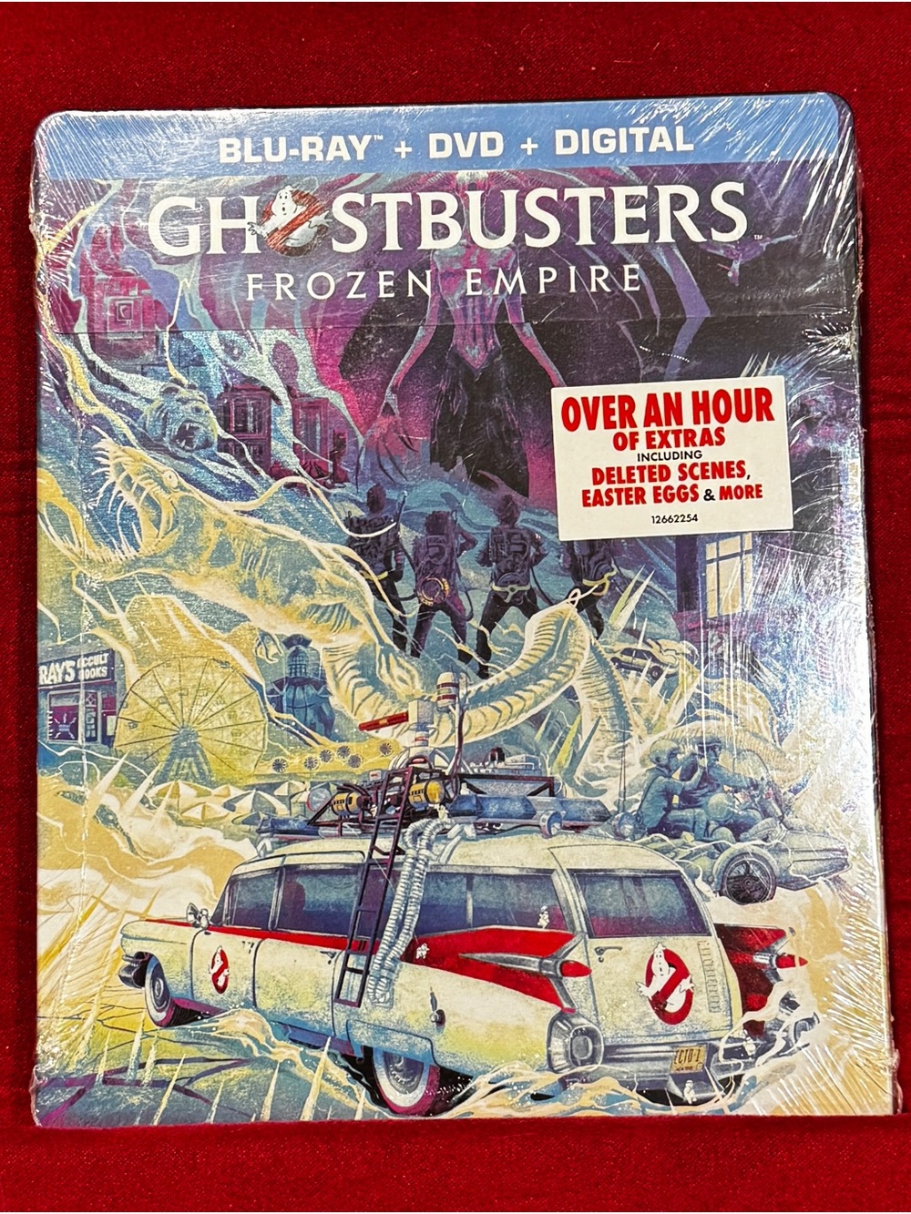 Ghostbusters Frozen Empire Steelbook (Blu-Ray, DVD, Digital) BRAND NEW SEALED